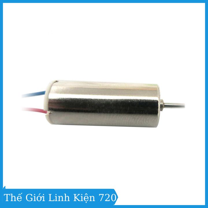 Bộ 2 động cơ máy bay coreless 720 và 2 cánh 75mm