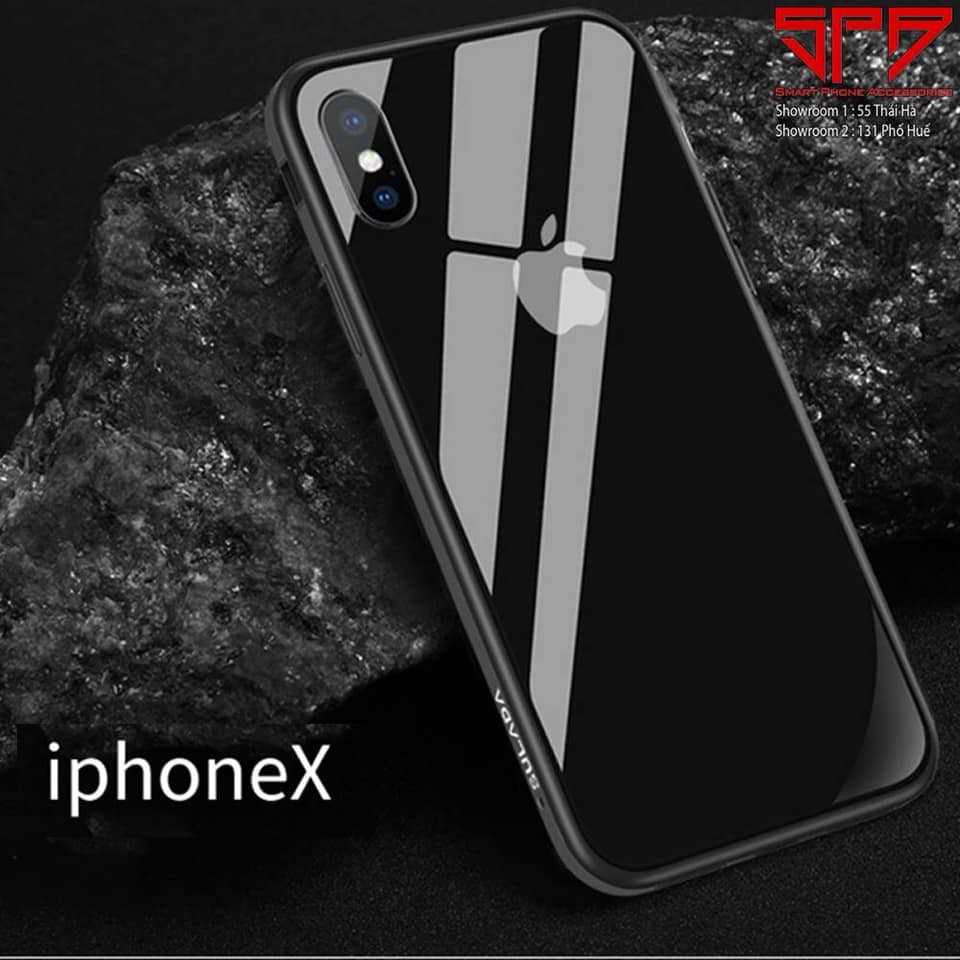 Ốp lưng dành cho Iphone hãng SULADA lưng trong viền màu
