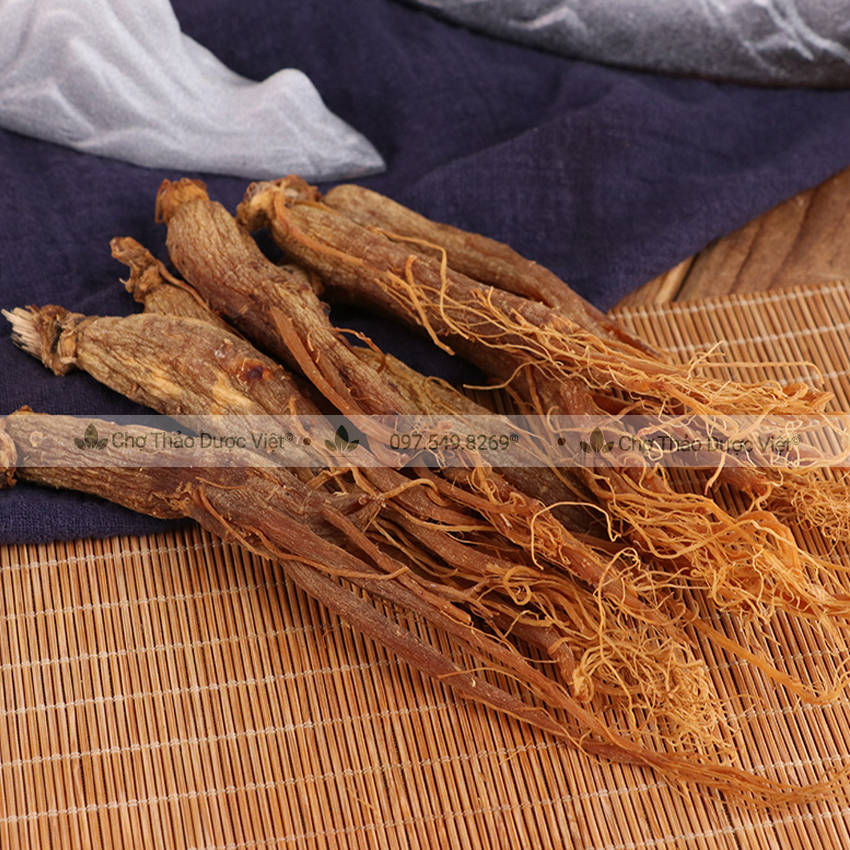 Hồng sâm sấy dẻo 500g ( Nhân sâm củ, sâm râu bồi bổ sức khỏe ) - Chợ Thảo Dược Việt