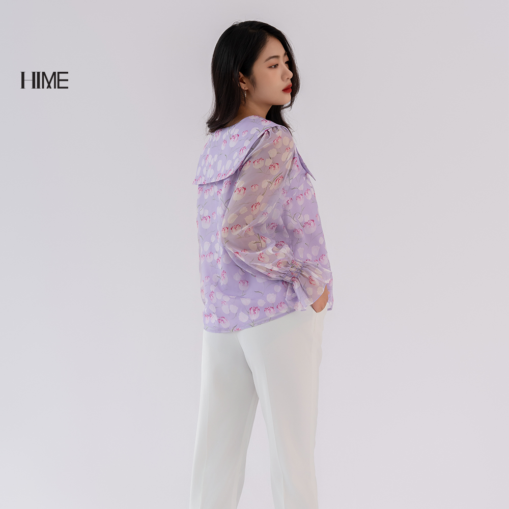 Áo sơ mi họa tiết HIME H372BF1A0323