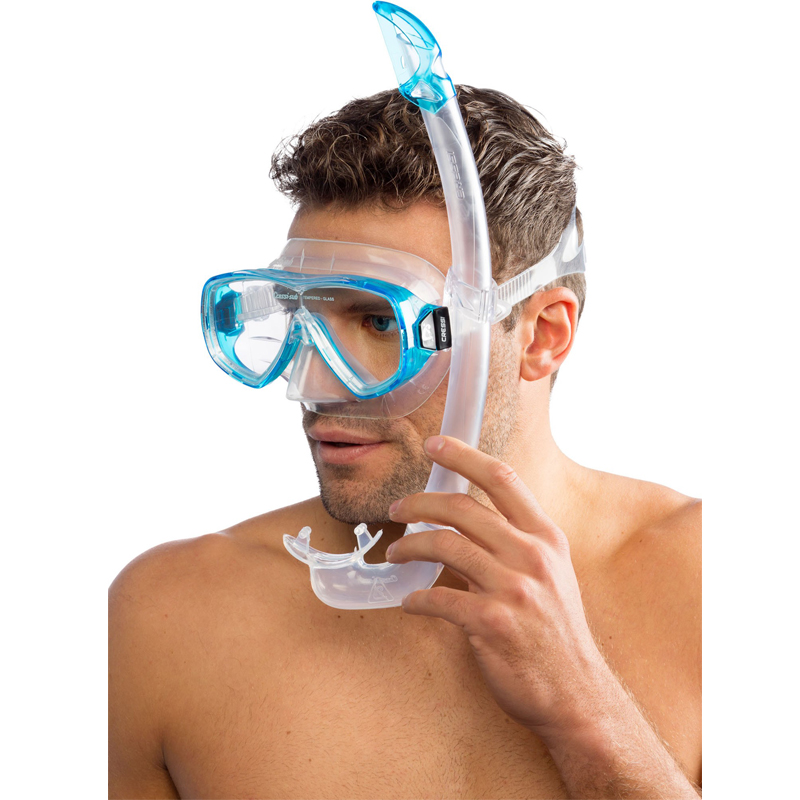 BỘ KÍNH LẶN CRESSI MASK SNORKEL ONDA  SET