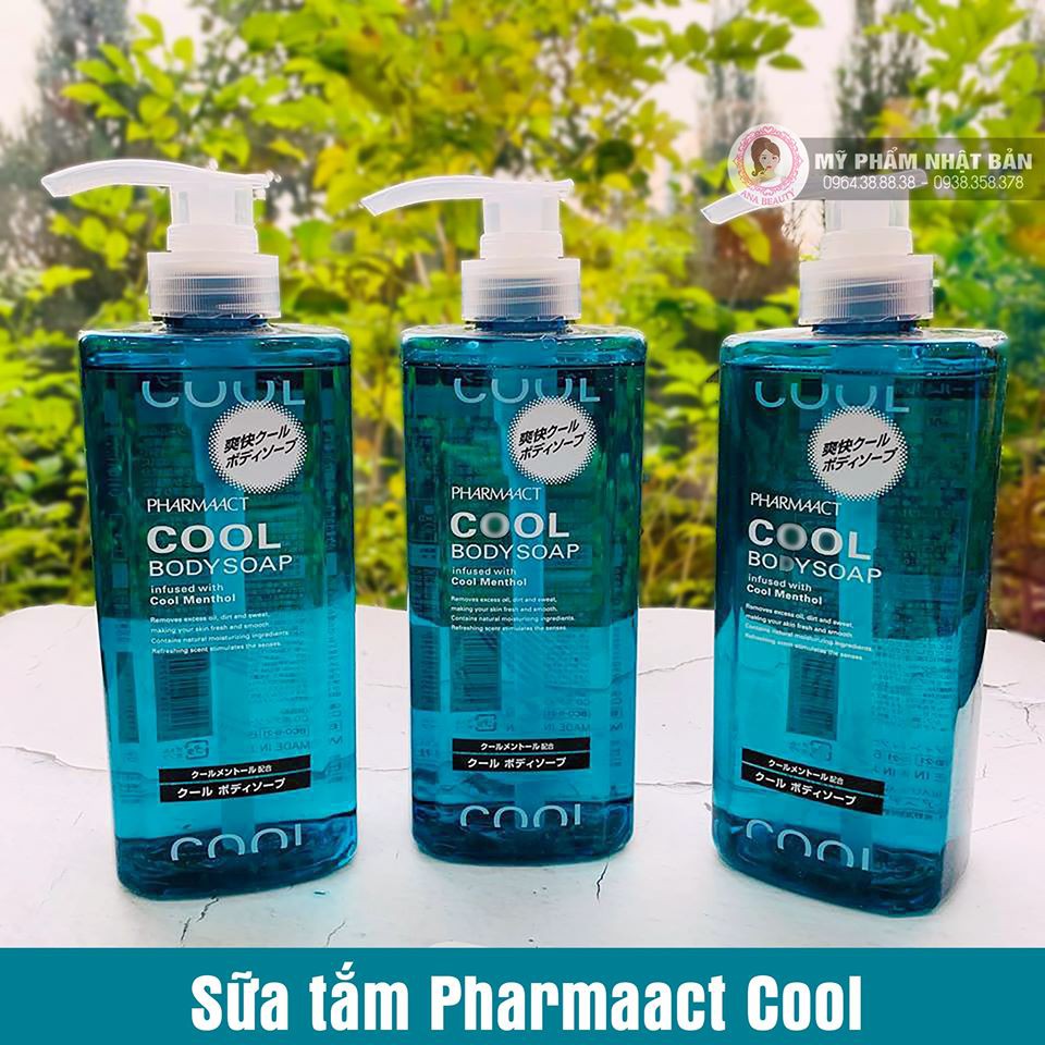 SỮA TẮM NAM COOL PHARMAACT NHẬT BẢN