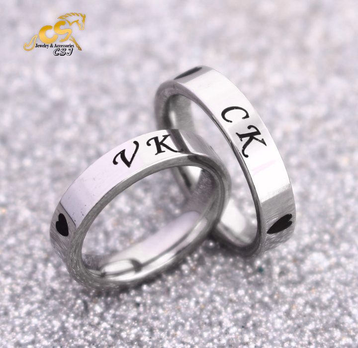 Nhẫn cặp đôi VK-CK  ĐẸP  & Ý NGHĨA - số lượng 02 chiếc