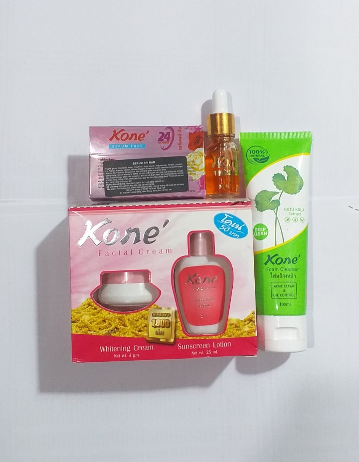 Set kem 3 món kone Thái lan dành cho da nám (kem. serum, srm)