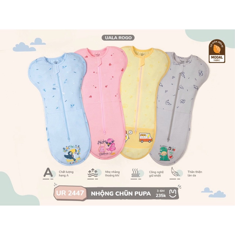 Nhộng Chũn Pettit Uala Rogo(Ib Shop Chọn Mẫu)
