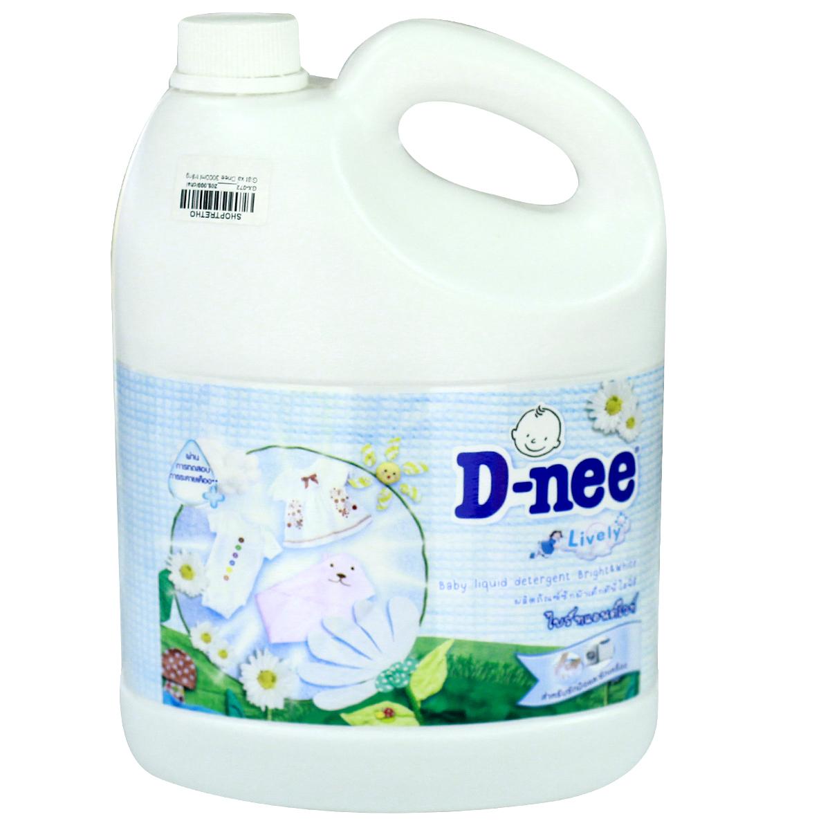 Nước Giặt Xả Dnee can 3000ml