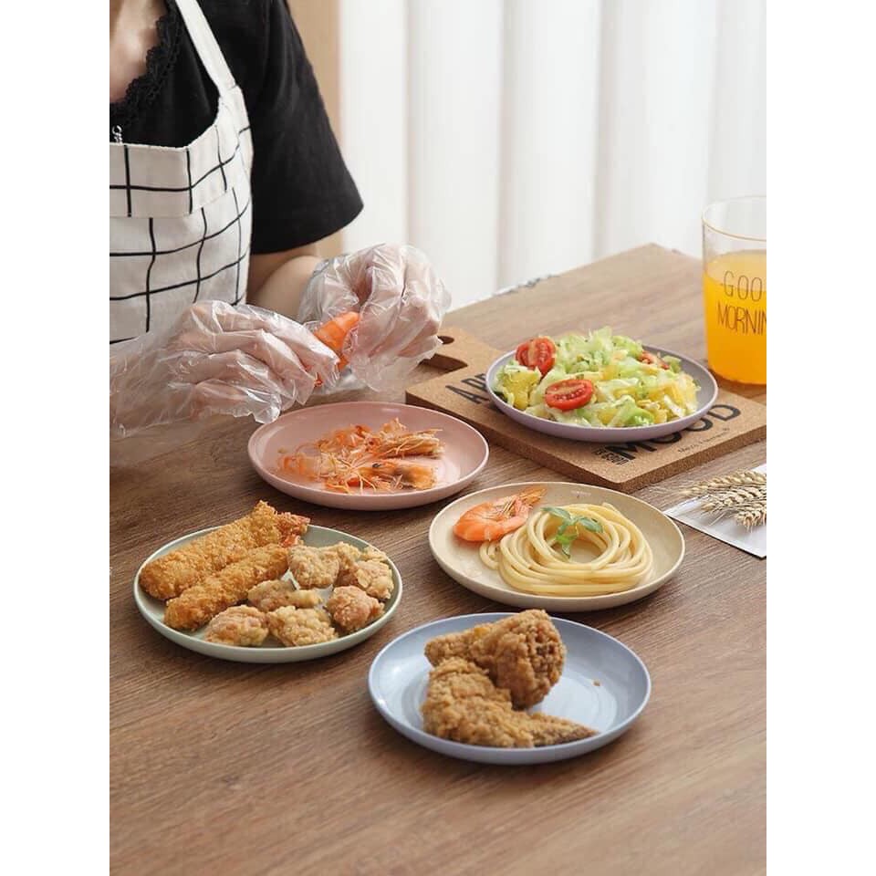 Set 6 đĩa tròn lúa mạch