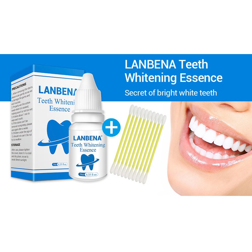 [HCM]Serum Làm Trắng Răng Tẩy Ố Vàng LANBENA