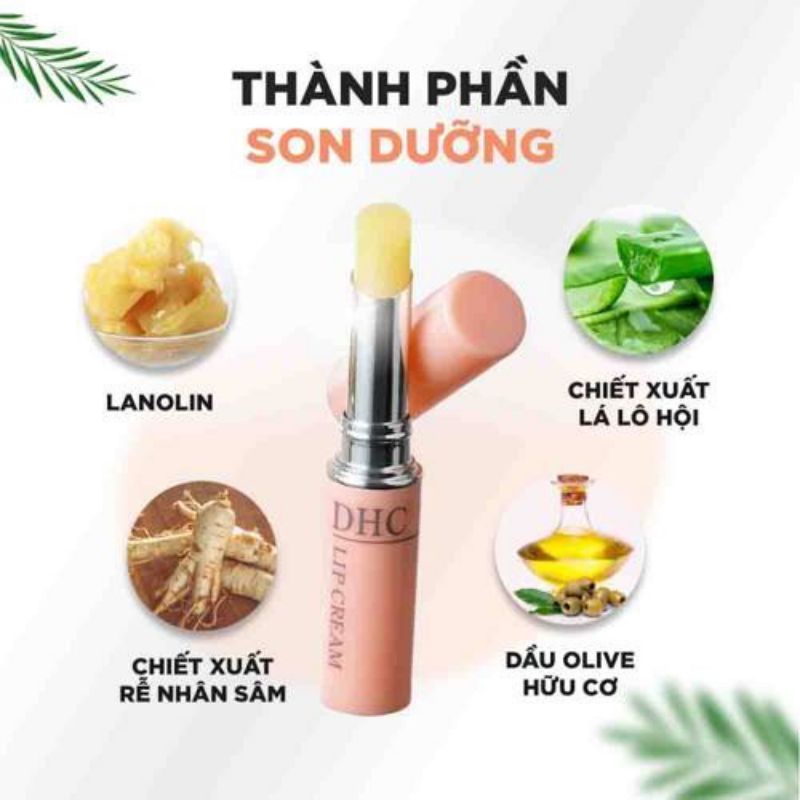 Son Dưỡng Môi Mềm Mịn DHC Nhật Bản