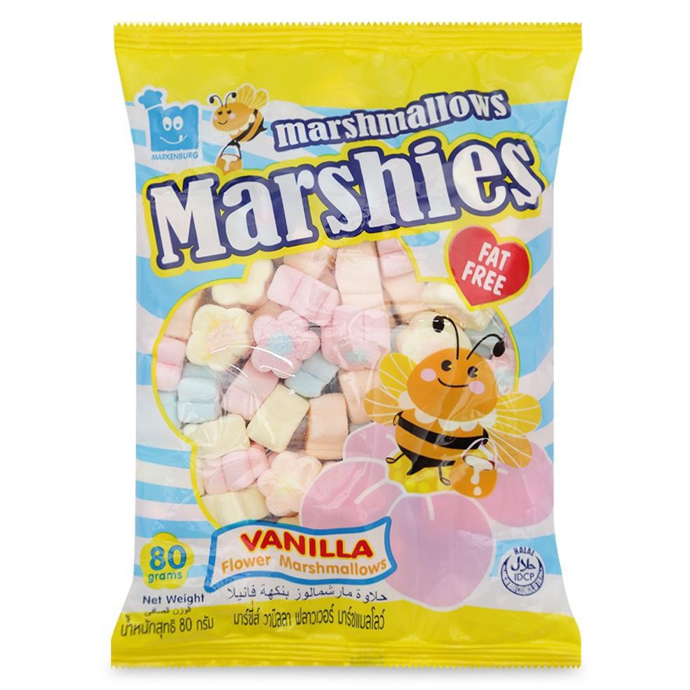 Kẹo Xốp Marshies Markenburg Gói 80gr