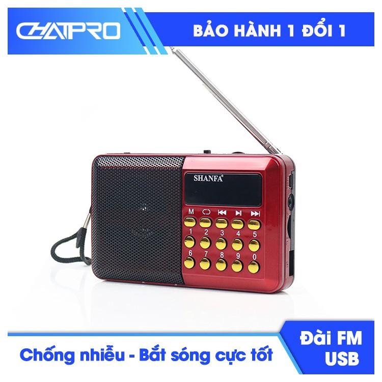 Loa Nghe Nhạc Mini, Nghe Kinh Phật, Đài FM SHANFA - quảng cáo bán hàng