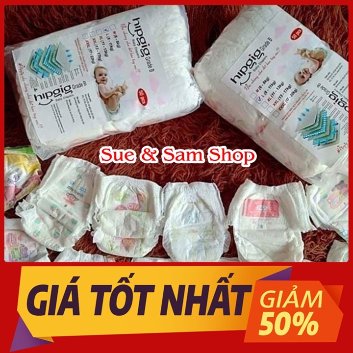 [Xả Hàng] Tã Quần Hipgig A - 50 Miếng đủ Size
