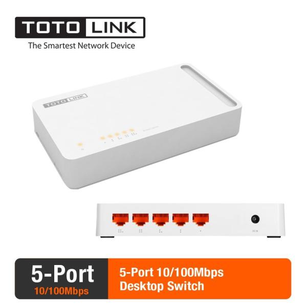 Switch ToToLink S505 / 5-Port 10/100Mbps - HÃNG PHÂN PHỐI CHÍNH THỨC
