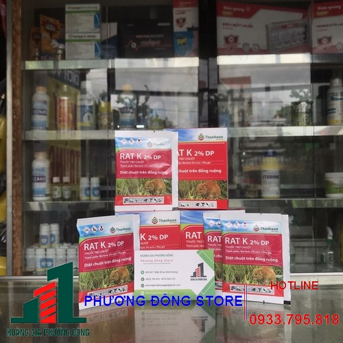 Thuốc diệt chuột rat k 2% dp