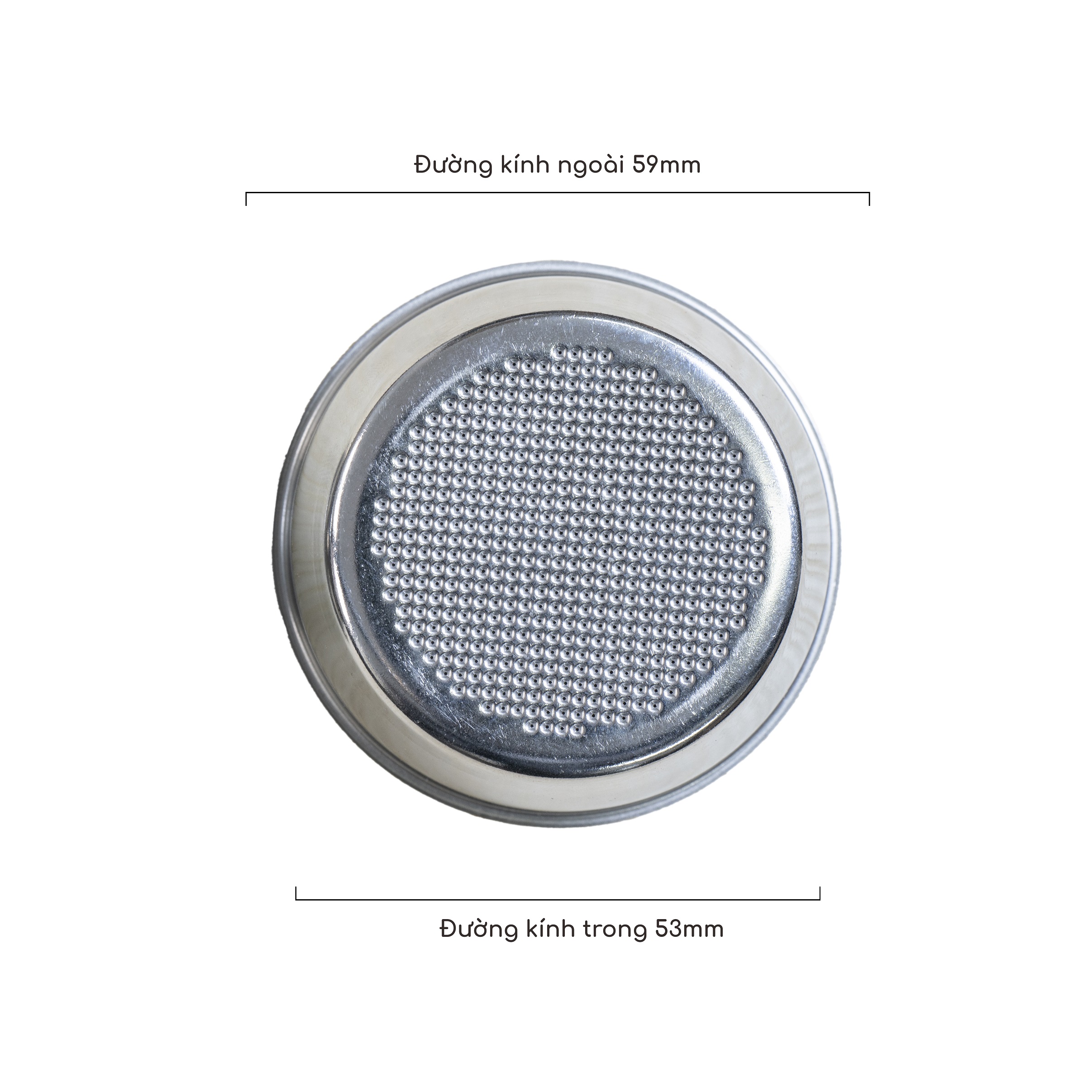 Giỏ lọc 53mm cho máy pha cà phê Staresso Mirage