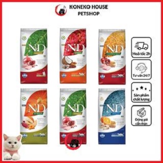 Thức ăn cho mèo - Hạt N&D cao cấp các loại túi hãng 5kg