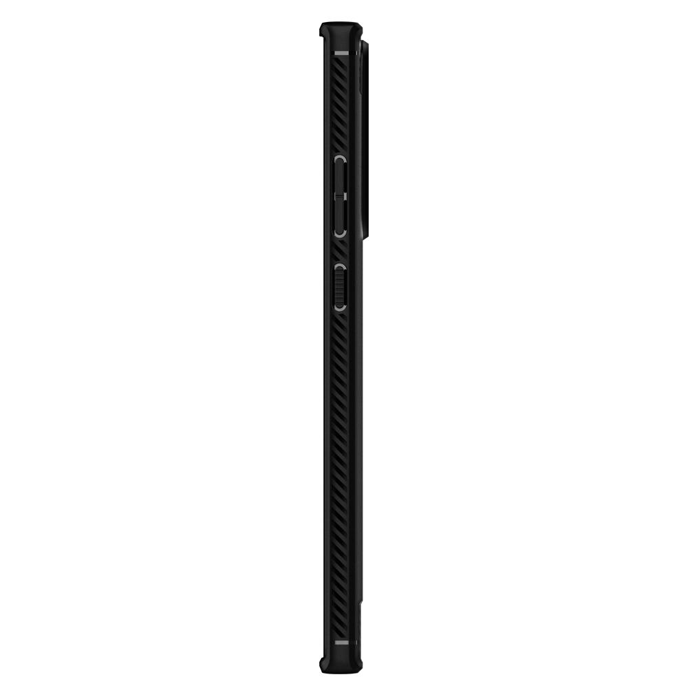 Ốp lưng hàng hiệu Spigen Rugged Armor màu đen cho Galaxy Note 20 Ultra | Galaxy Note 20