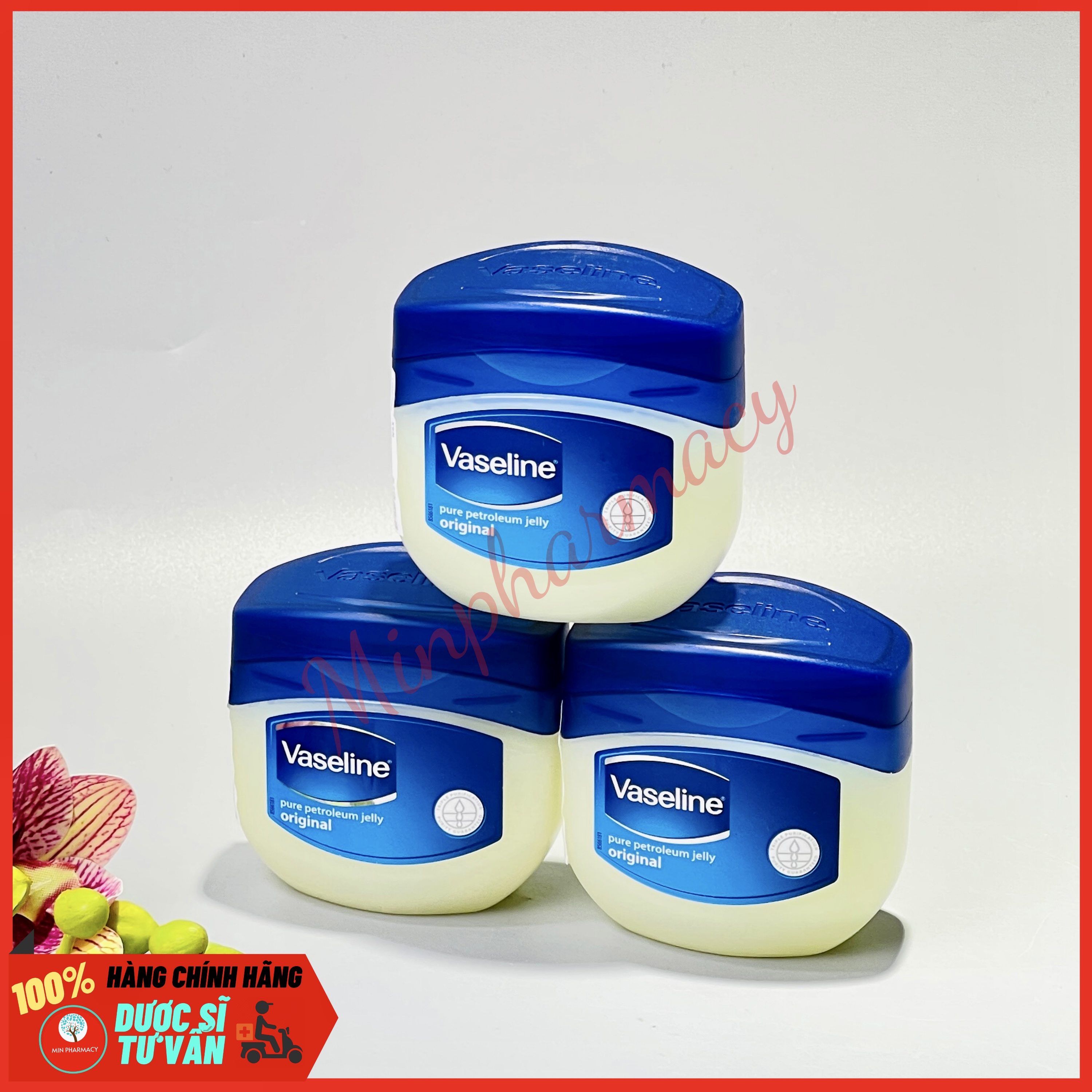 Sáp Dưỡng Ẩm VASELINE Pure Petroleum Jelly Original - Minpharmacy