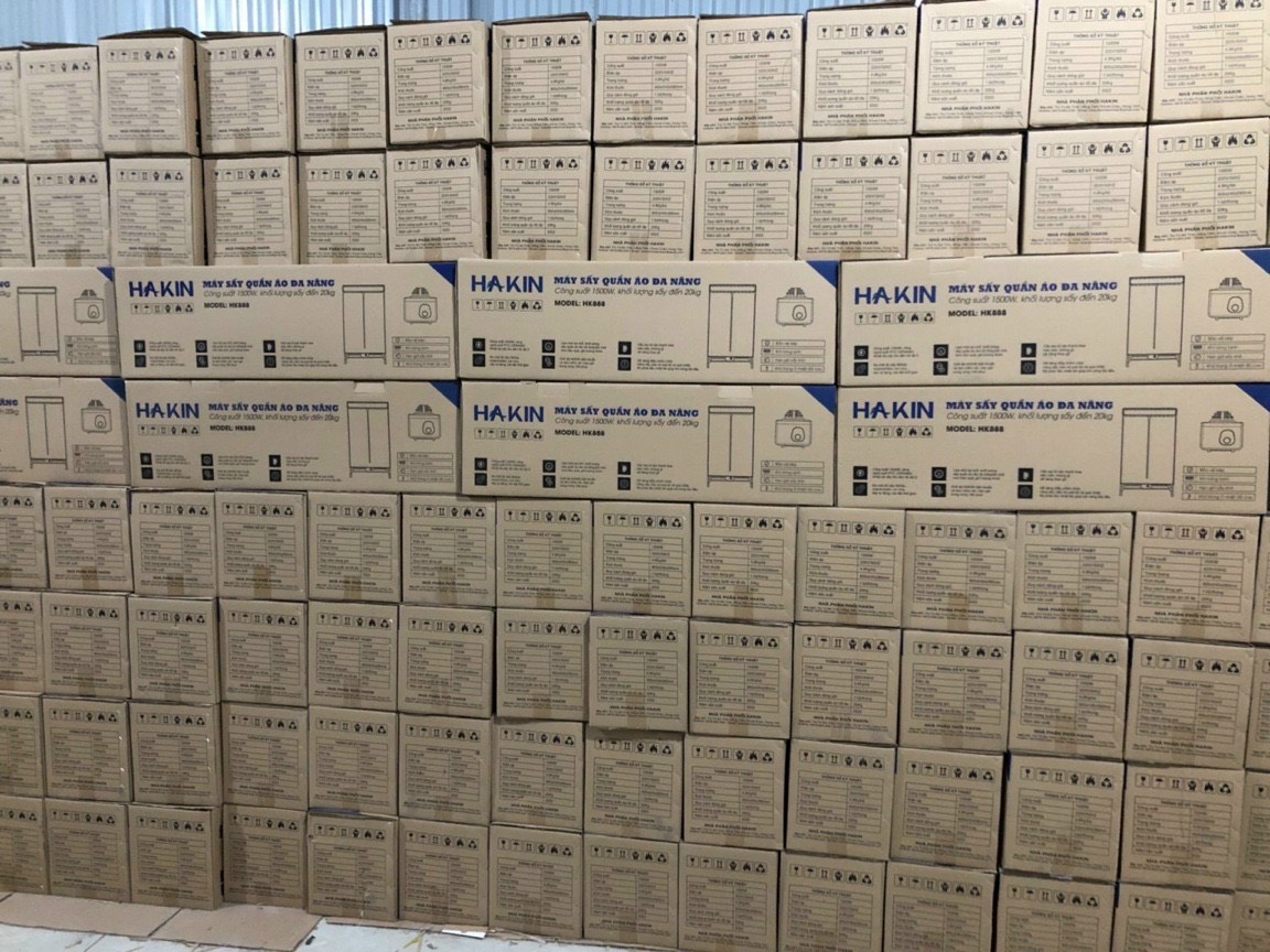 Máy sấy - Tủ sấy quần áo Hakin