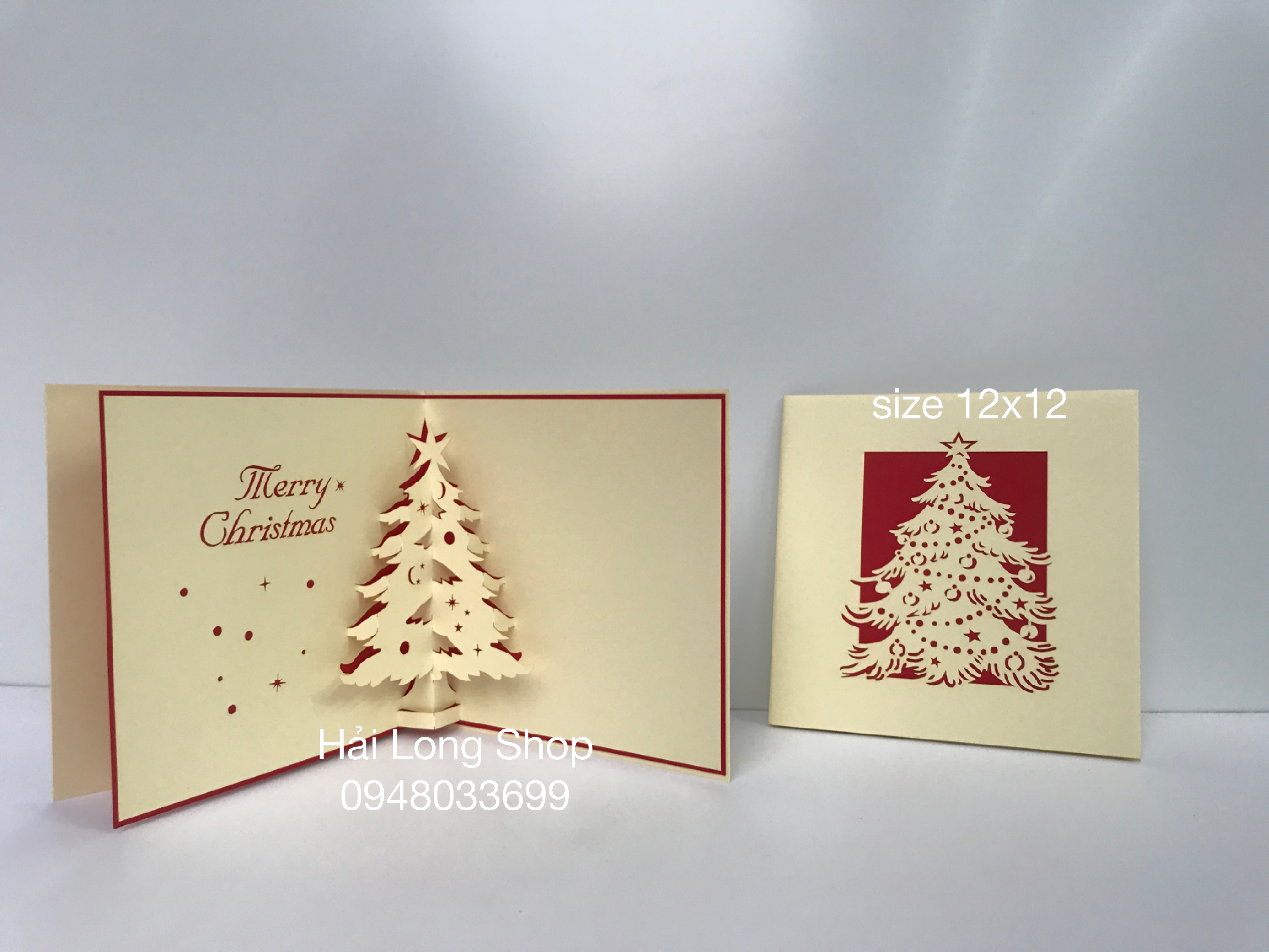 Cây Thông 6 - Noel - Thiệp 3D