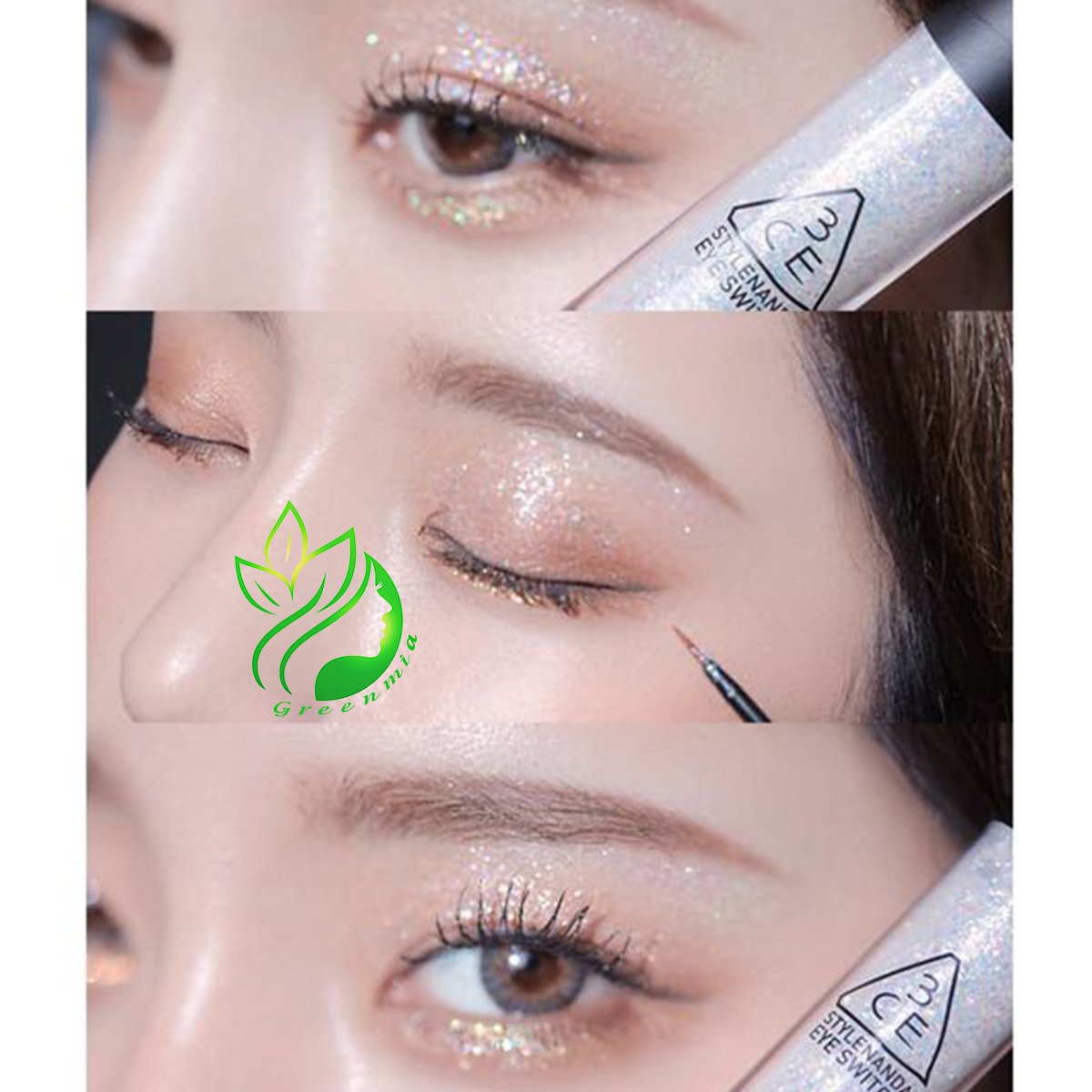Nhũ Mắt 3CE Eye Switch Bắt Sáng Siêu Óng Ánh Lấp Lánh Stuck Throbbing [CHÍNH HÃNG CHECK HIDDEN TAG]