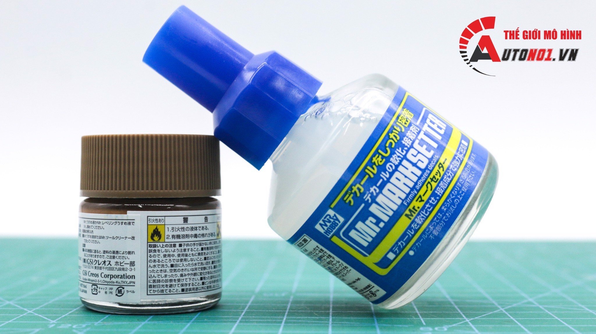 Dung dịch làm dính - mềm decal mark setter, mark softer Mr.Hobby