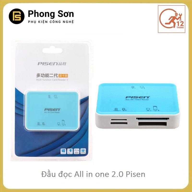 Đầu đọc all in one 2.0 Pisen
