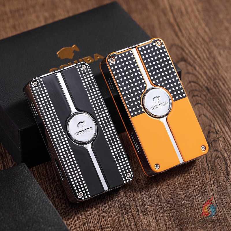 Bật lửa khò 3 tia kèm đục cohiba cob001