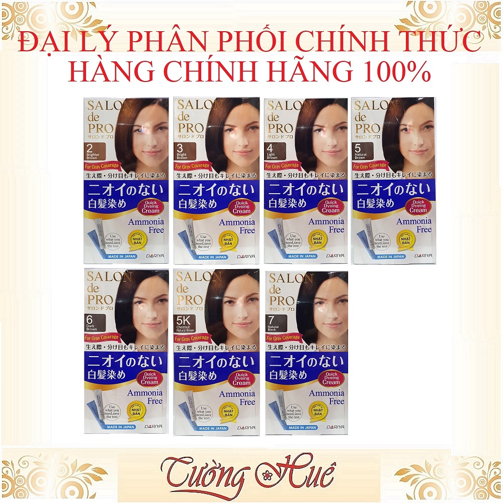 Nhuộm Tóc Salon de Pro Dành Cho Nữ (Lựa Chọn Màu)