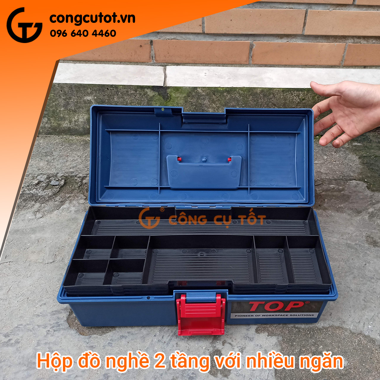 Hộp đồ nghề TOP TBF - 901Blue