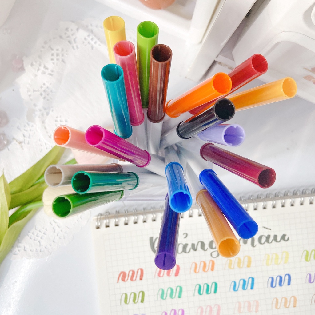 (lẻ cây) Bút Crayola Super Tips ngòi chóp nón viết Calligraphy