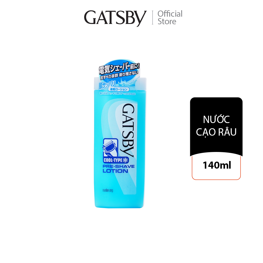 Nước Cạo Râu GATSBY PRE-SHAVE LOTION R 140ml