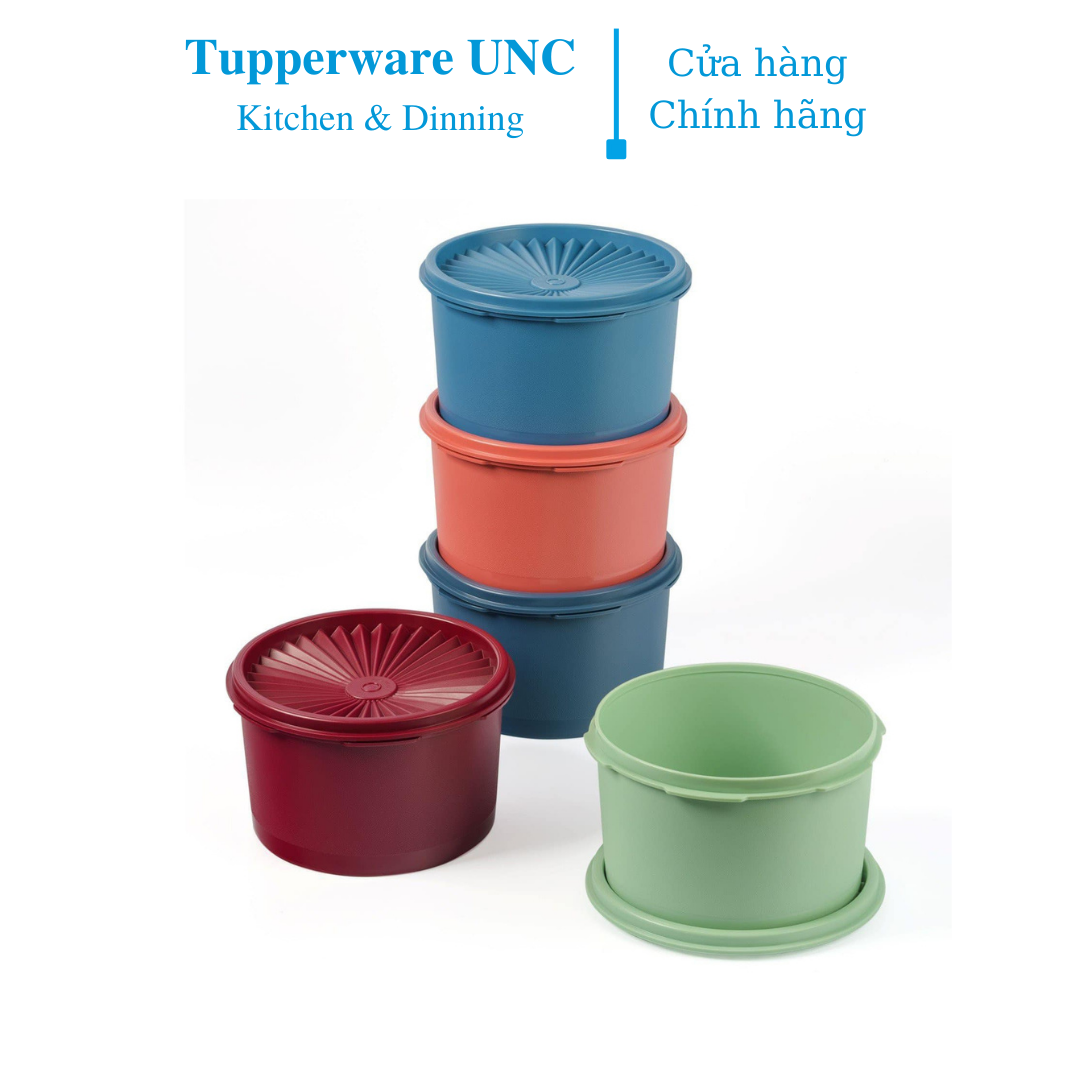 Bộ hộp bảo quản thực phẩm Tupperware Midi Deco (5)
