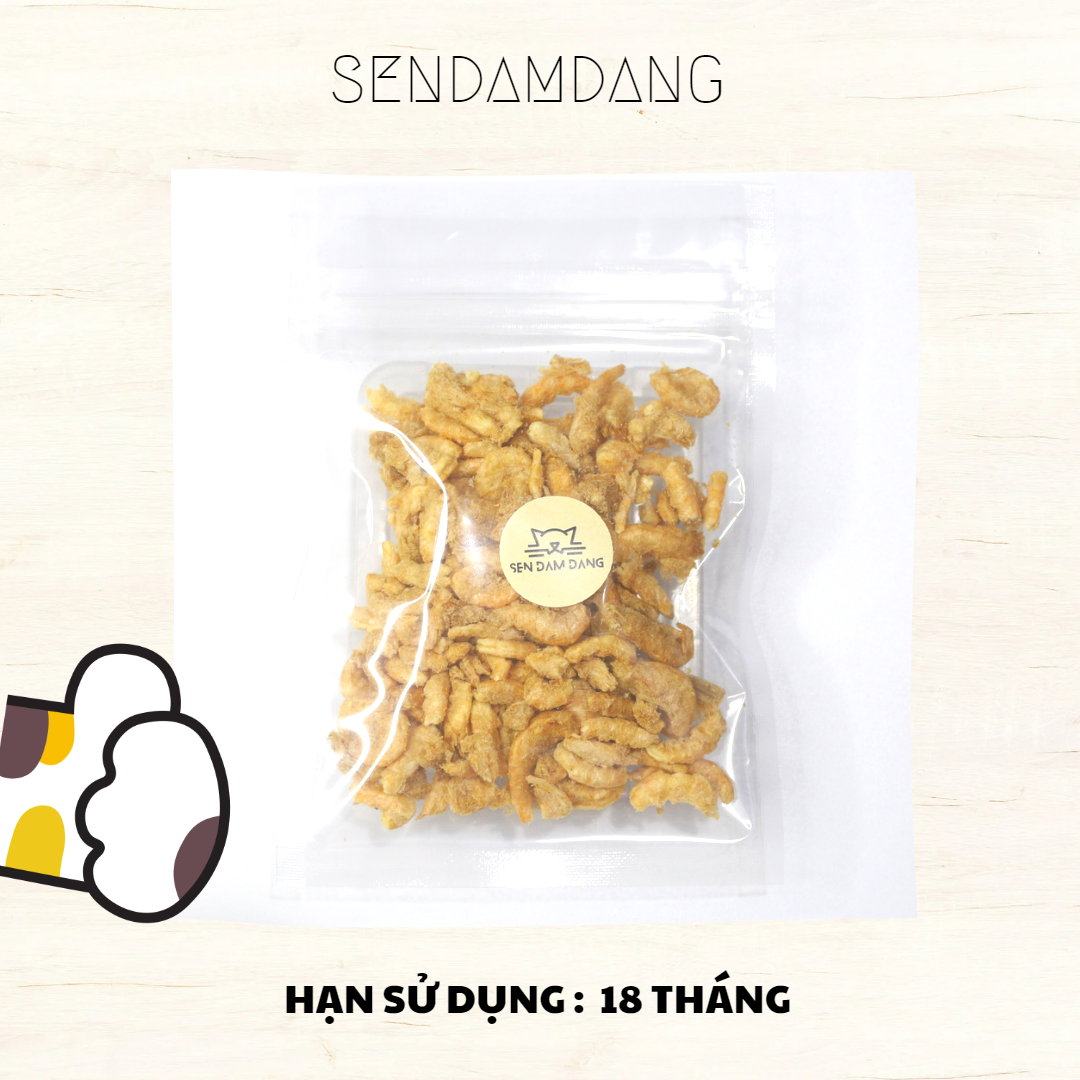 Tôm Sấy Khô Cho Chó Mèo - 50 Gram