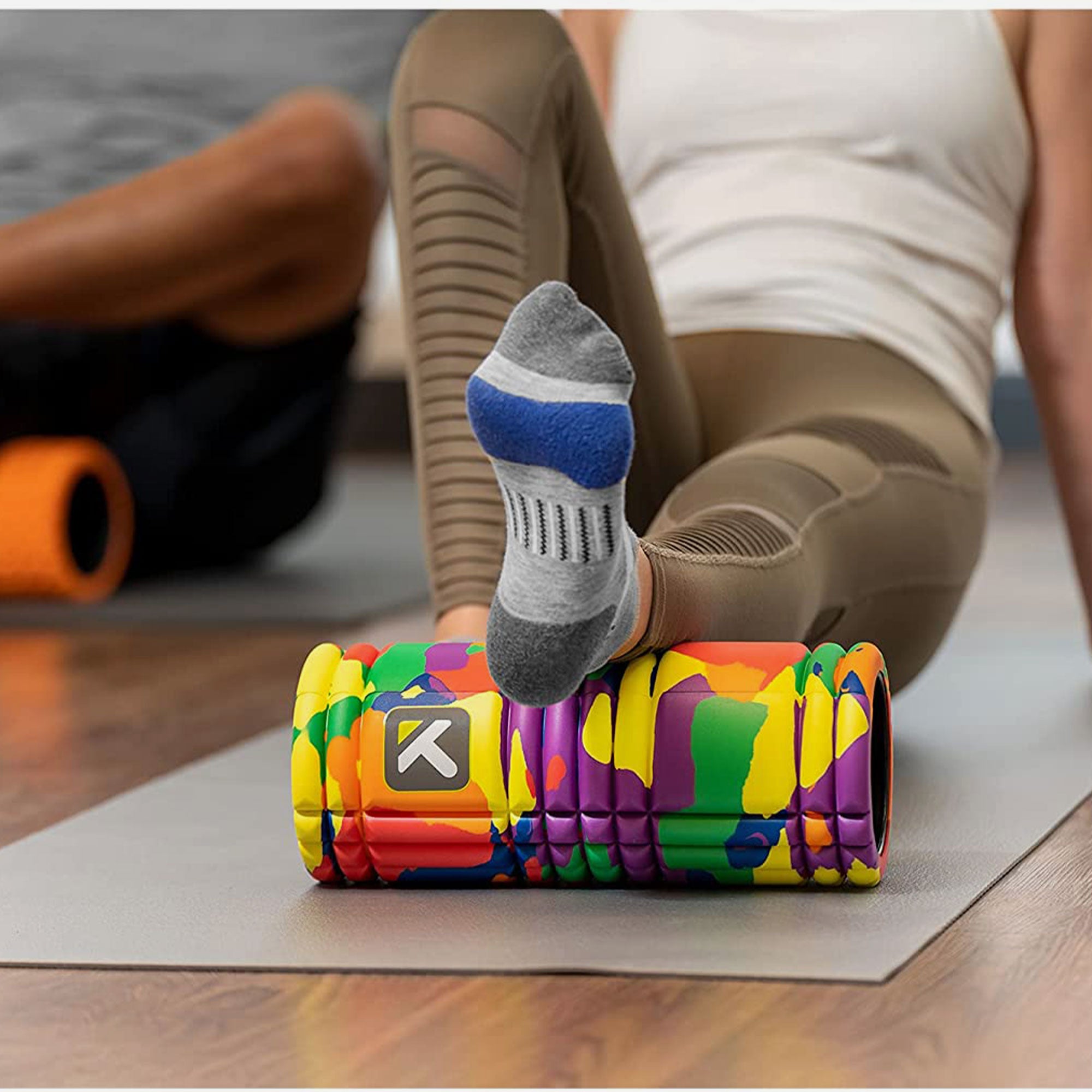 TRIGGERPOINT Con lăn tập gym The GridRainbow 22125