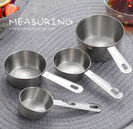 Bộ 4 Cup đong Inox