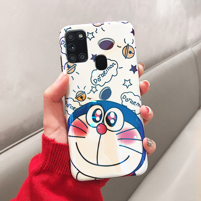 Ốp lưng samsung a21s dẻo in hình doremon dễ thương