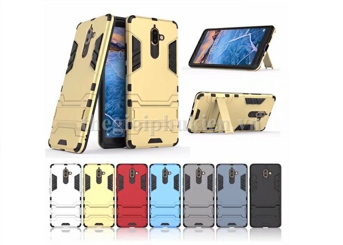 Ốp lưng chống sốc Iron Man cho Nokia 7 Plus