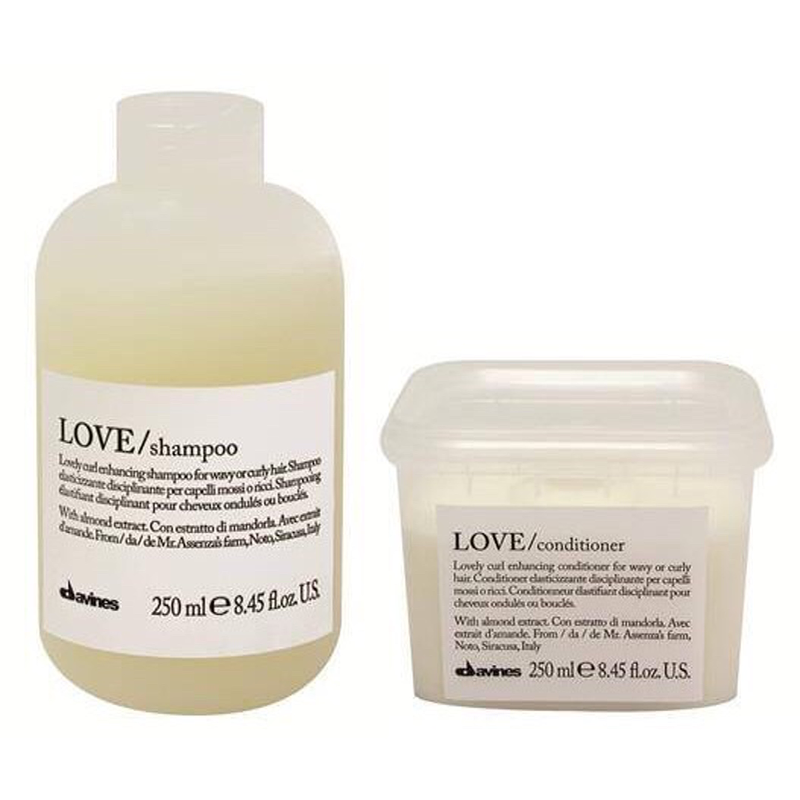 [HCM]Dầu Gội Và Xả Cho Tóc Uốn DAVINES Love Curl 250mlx2