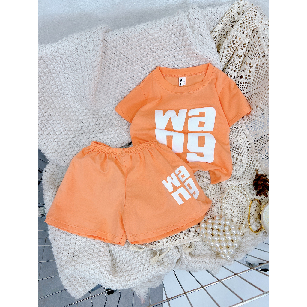 [8-40kg] Đồ bộ bé gái quần đùi 5 Màu