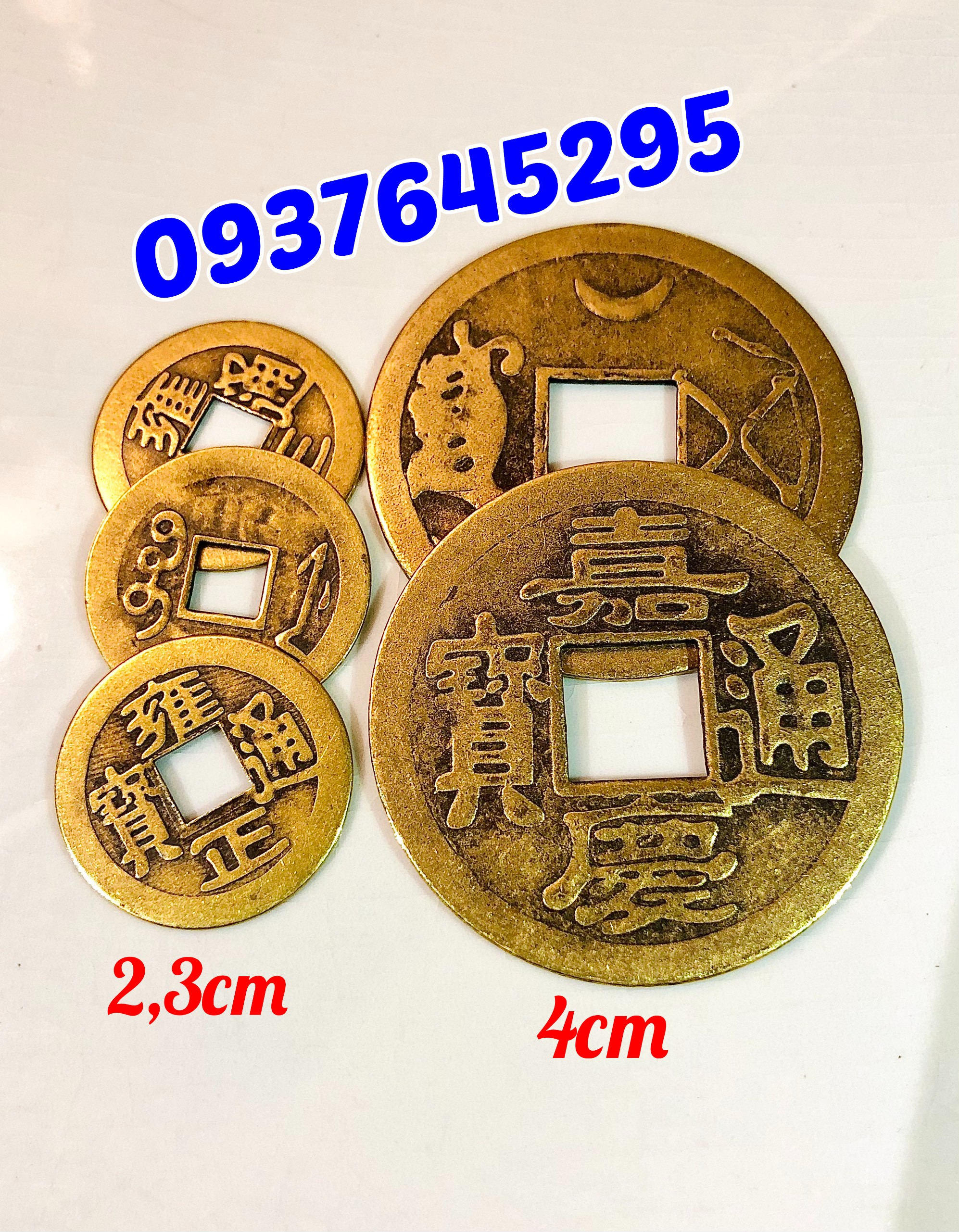 Đồng tiền âm dương 4cm