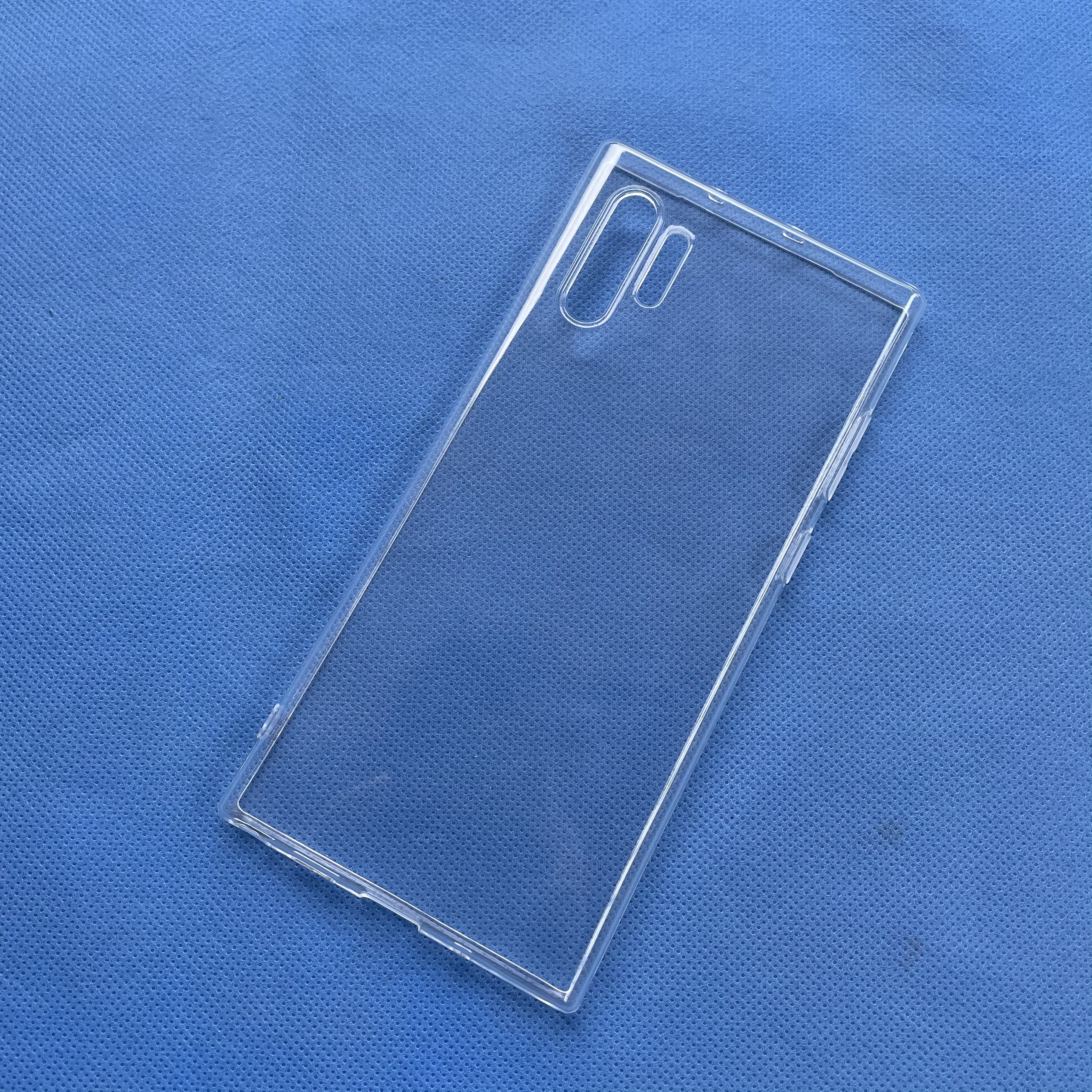 Ốp lưng silicon Gor cho Samsung Galaxy Note 10 Plus siêu mỏng, có gờ bảo vệ camera