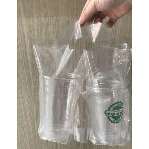 Combo 10kg Túi 1 ly đựng trà sữa cà phê