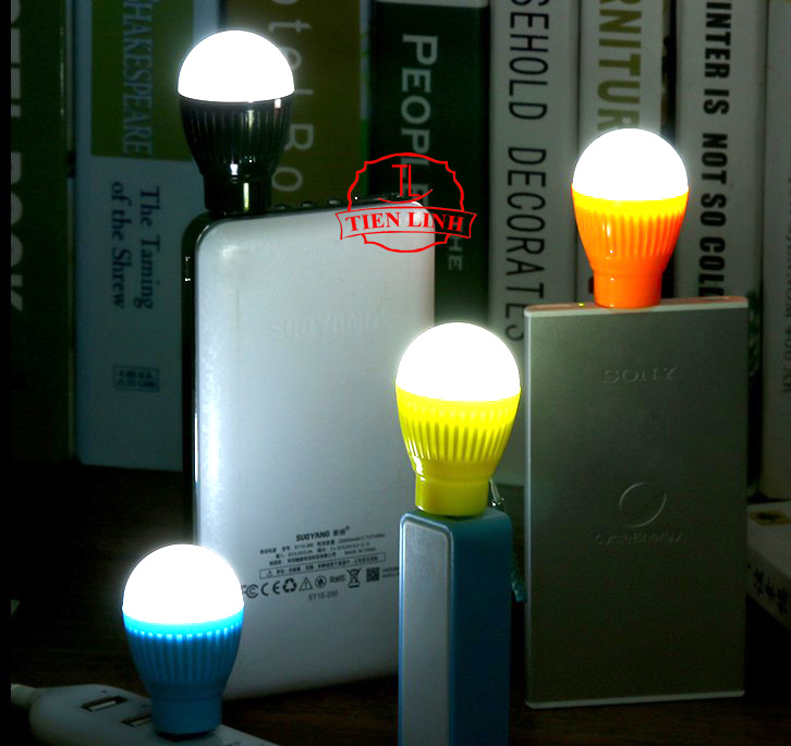 Bóng đèn tròn led usb mini