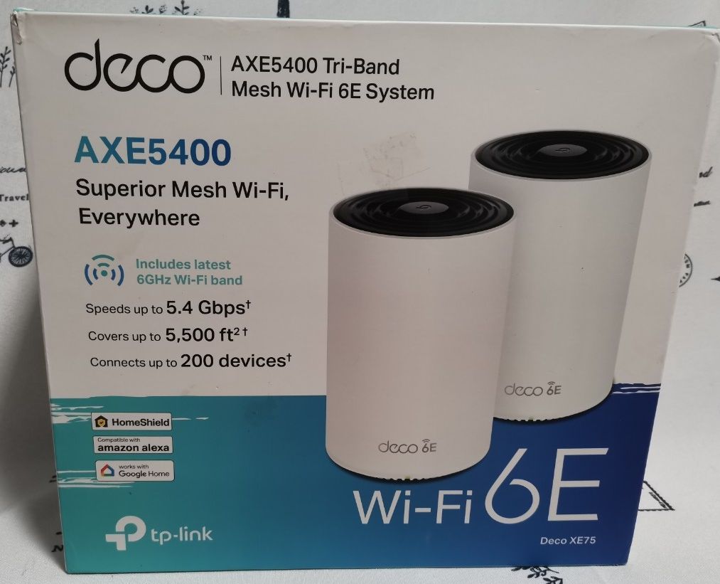 Bộ phát Mesh Wifi 6E TP-Link Deco AXE5400 (XE75) Tri-Band