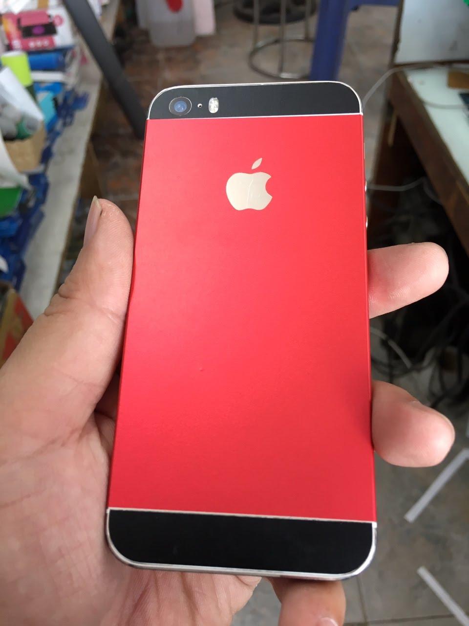[HCM]miếng dán skin cho iphone 5/5s nhiều màu