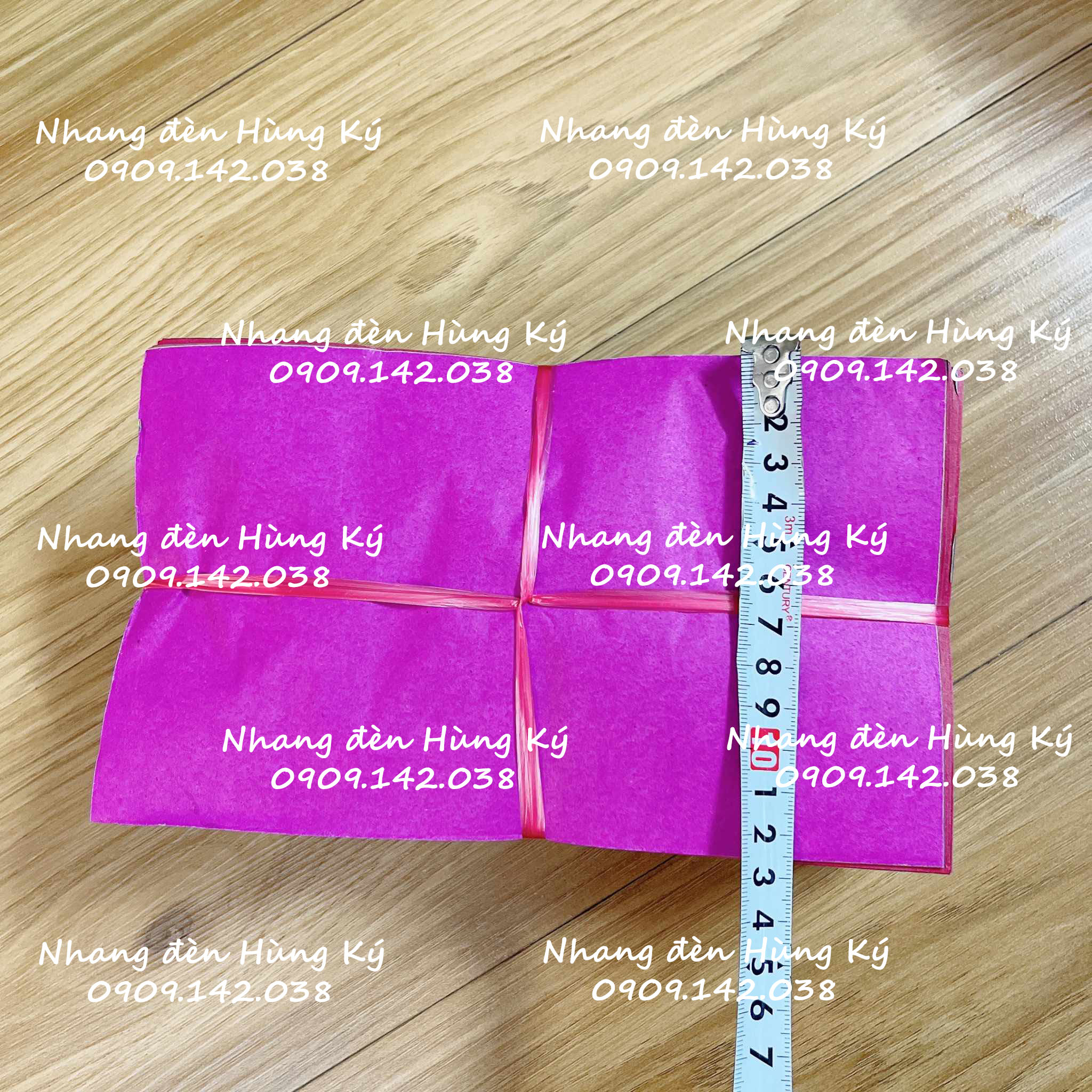 {1 cây} Giấy cúng ngũ sắc pha