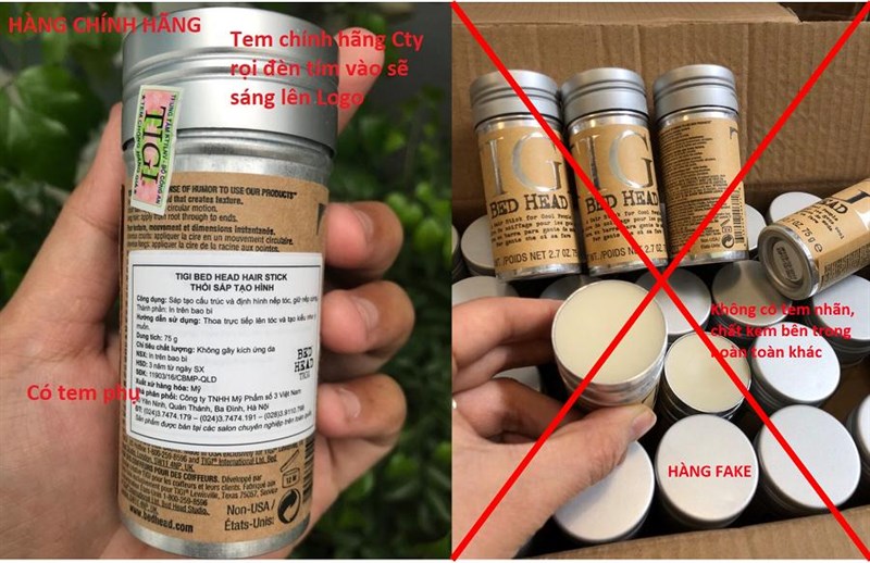 [CHÍNH HÃNG] THỎI SÁP TẠO KIỂU TÓC TIGI BED HEAD STICK 75G USA