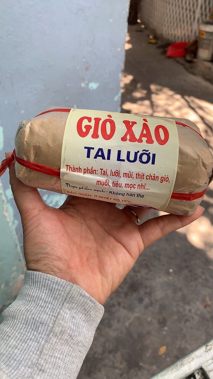 Stir-Fried Pork Trotters with Ears and Tongue. 1kg Pork Leg (Delivery to Hcmc)