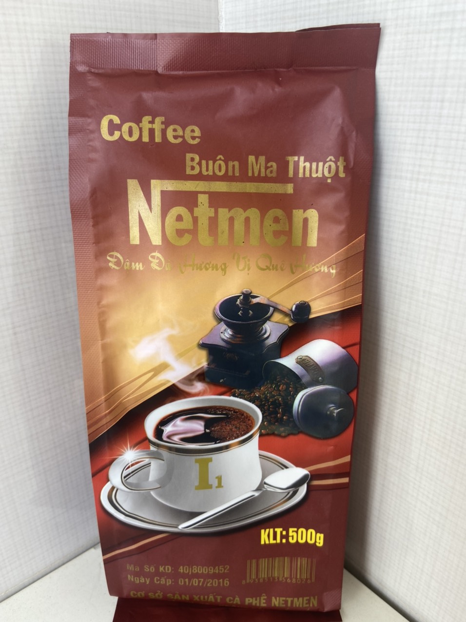 Cà Phê Netmen Buôn Ma Thuột Vị Đậm Đà - Gói 500g